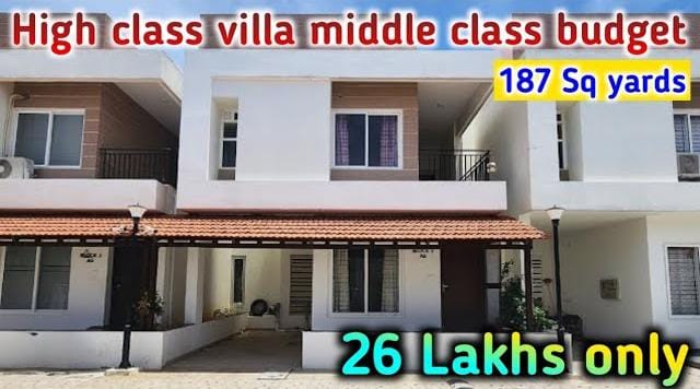 Duplex villa for sale in Hyderabad